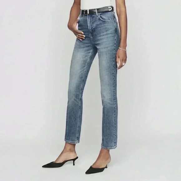 Reformation Liza High Straight Jean Size 31 NWT - Picture 1 of 10